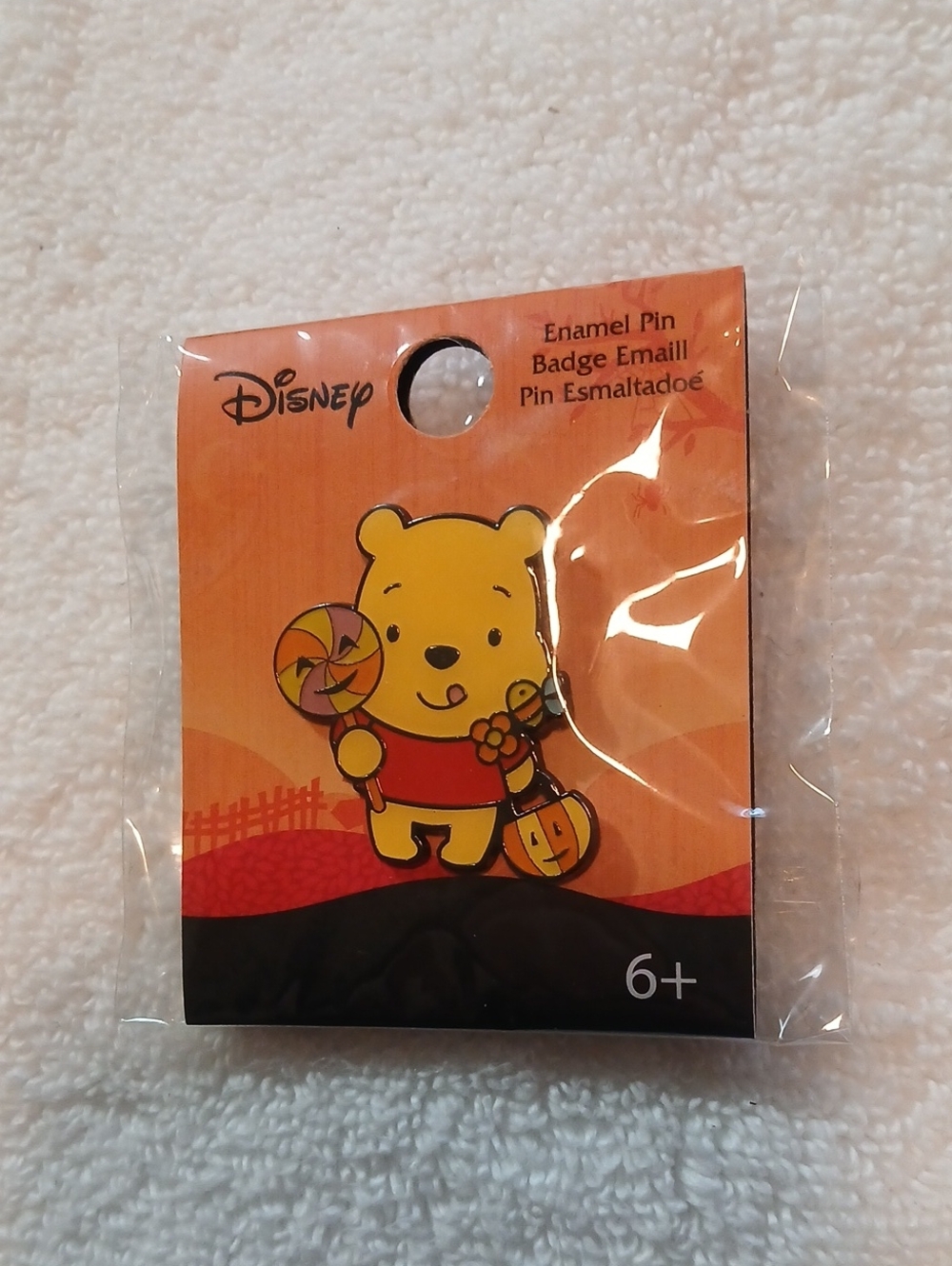 Disney Loungefly Winnie The Pooh Trick Or Treat Pin Halloween Enamel Trading Pin